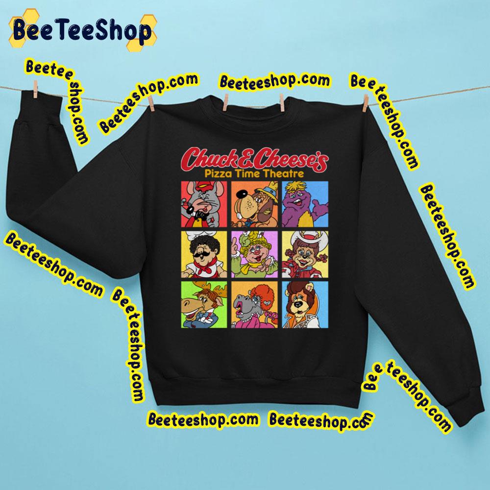 80s Animatronic Monstrosities From Chuck And Cheese’s Pizza Time Theatre Trending Unisex Sweatshirt