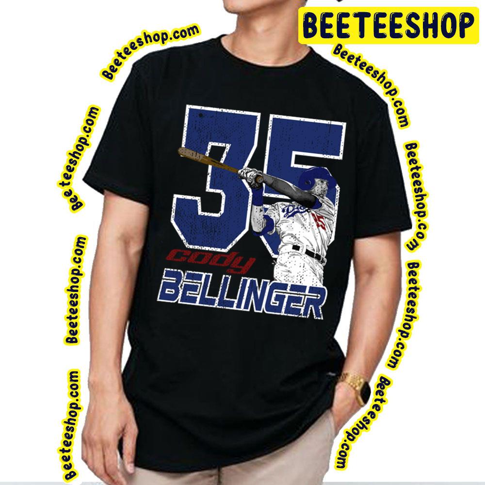 80’s Art Of Cody Bellinger Vintage Baseball Trending Unisex T-Shirt