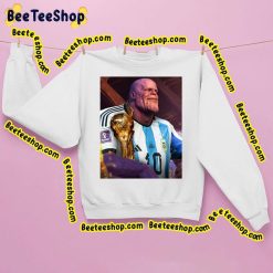 Thanos Wears Messi Shirt In World Cup 2022 Trending Unisex Shirt