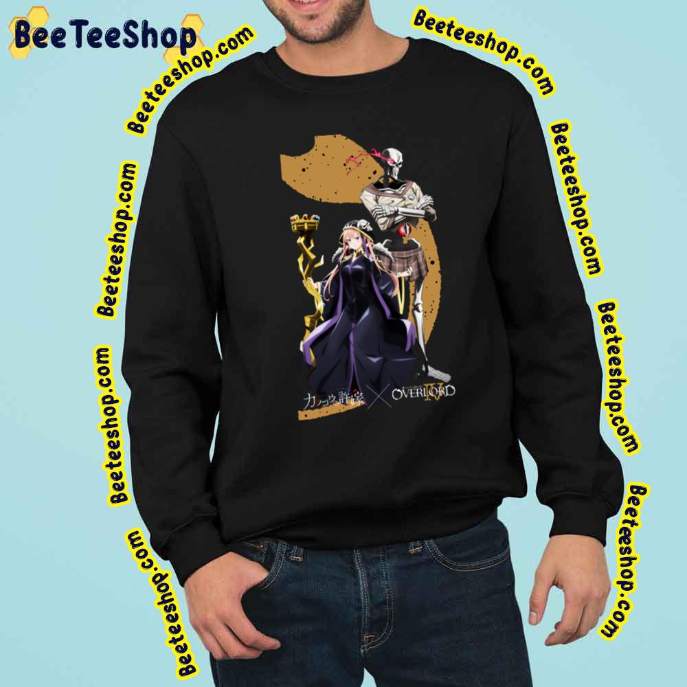 A Couple Of Cuckoos X Overlord Season 4 Kakkou No Iinazuke X Overlord Trending Unisex Sweatshirt