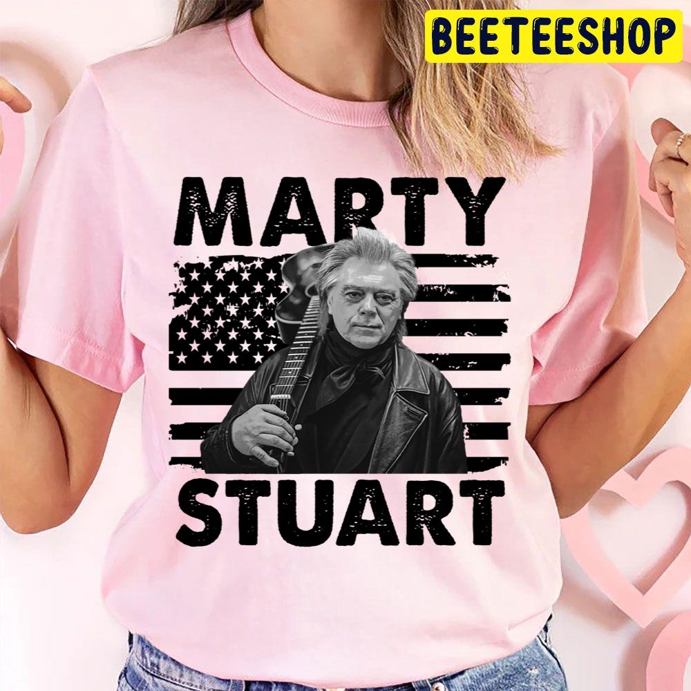 American Flag Marty Stuart Music Trending Unisex T Shirt