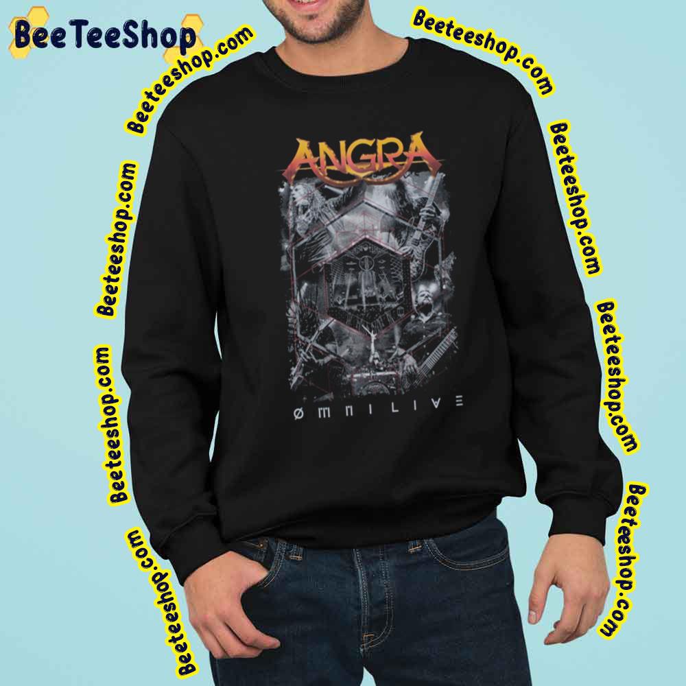 Angra Power Metal Band Black And White Art Trending Unisex Sweatshirt