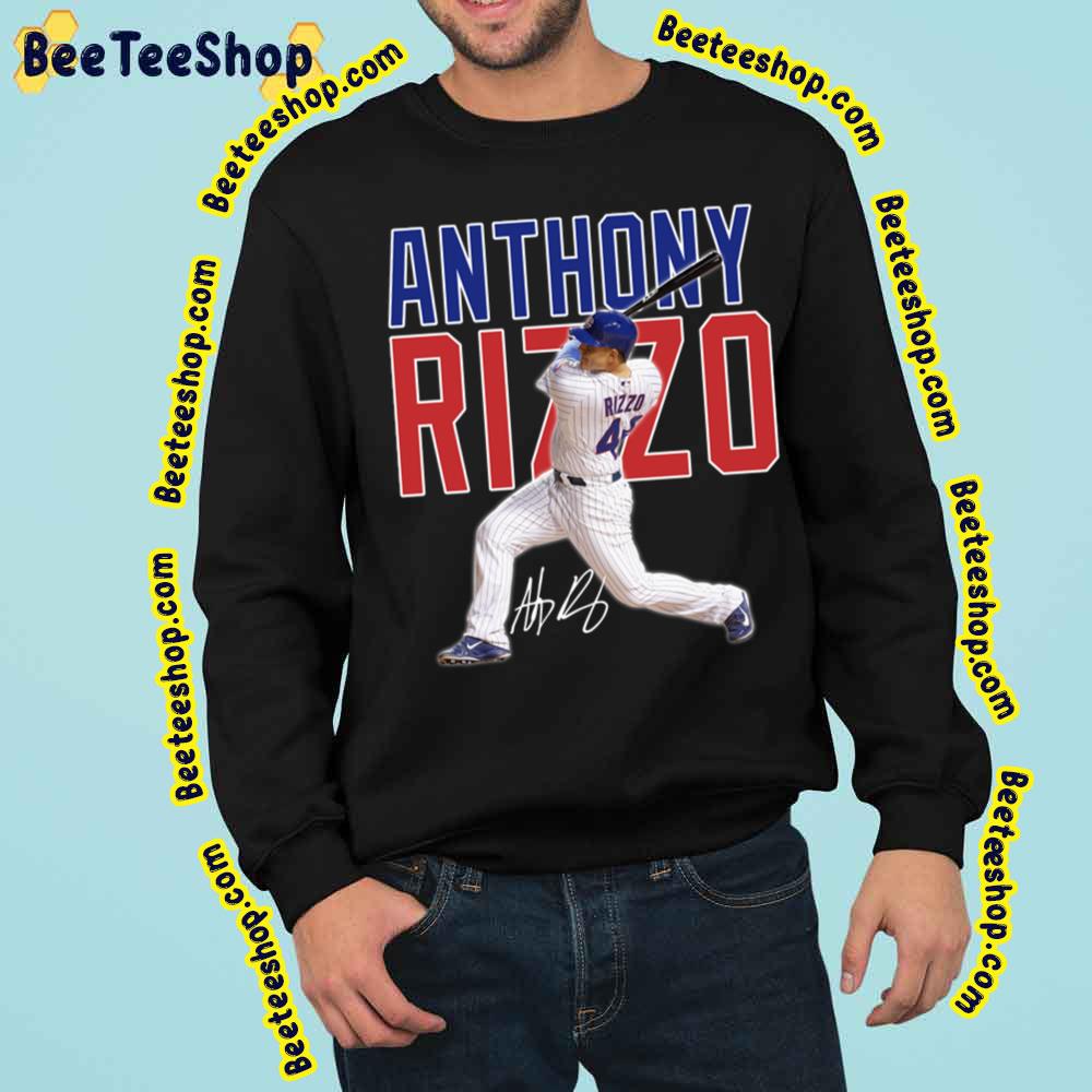 Anthony Rizzo Signature Retro 90s Rap Baseball Trending Unisex Sweatshirt