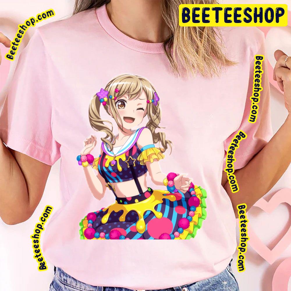 Arisa Ichigaya Poppin Party Popipa Bandori Trending Unisex T-Shirt