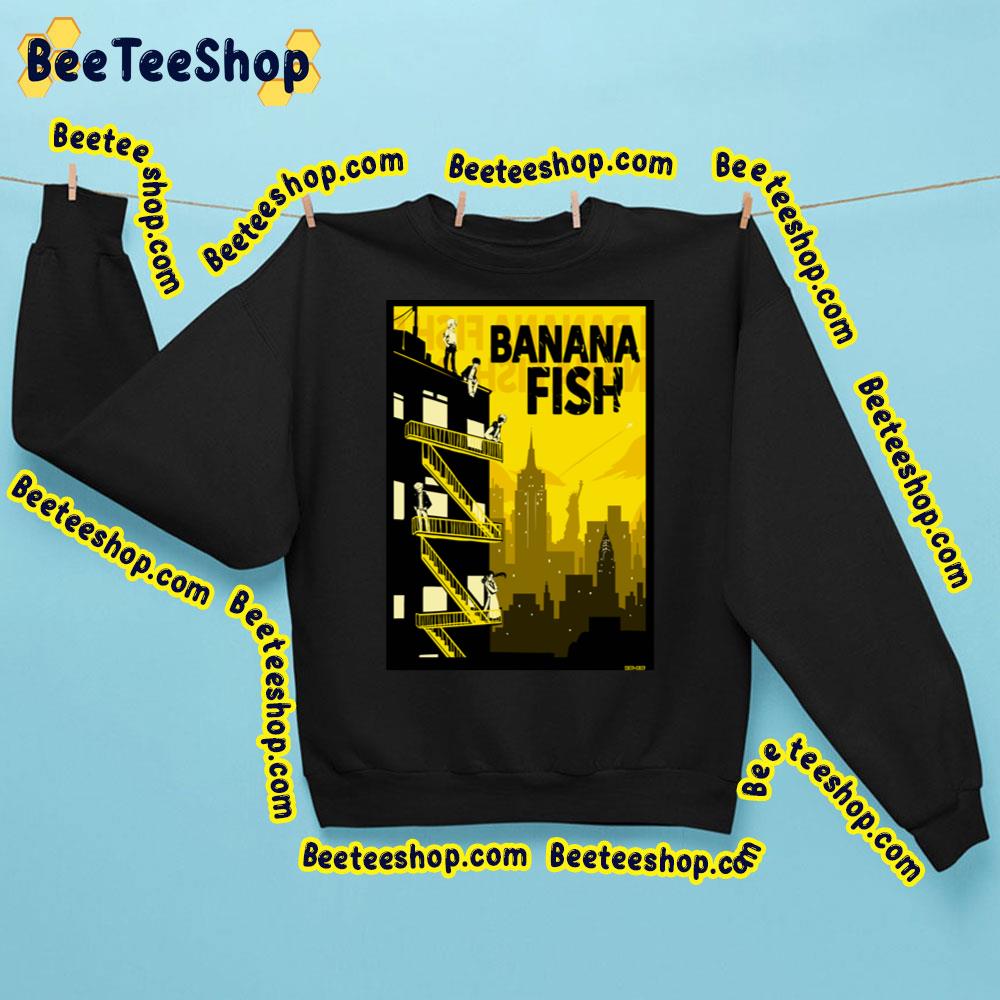 Banana Fish Graphic Art Trending Unisex Sweatshirt