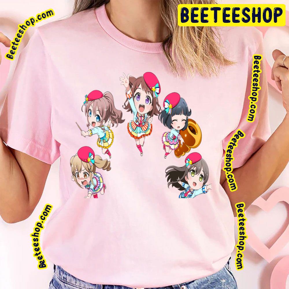 Bang Dream Poppin Party Chibi Trending Unisex T-Shirt