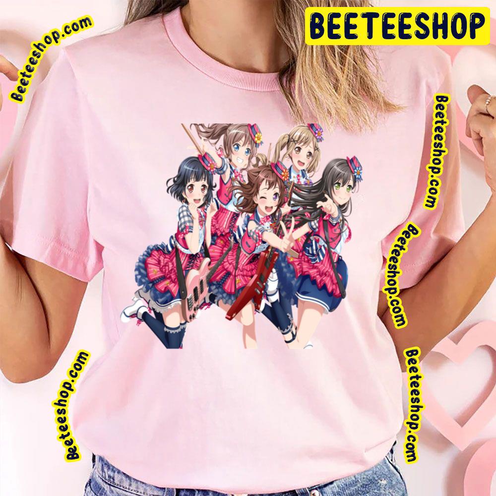 Bang Dream Poppin Party Dream Art Trending Unisex T-Shirt