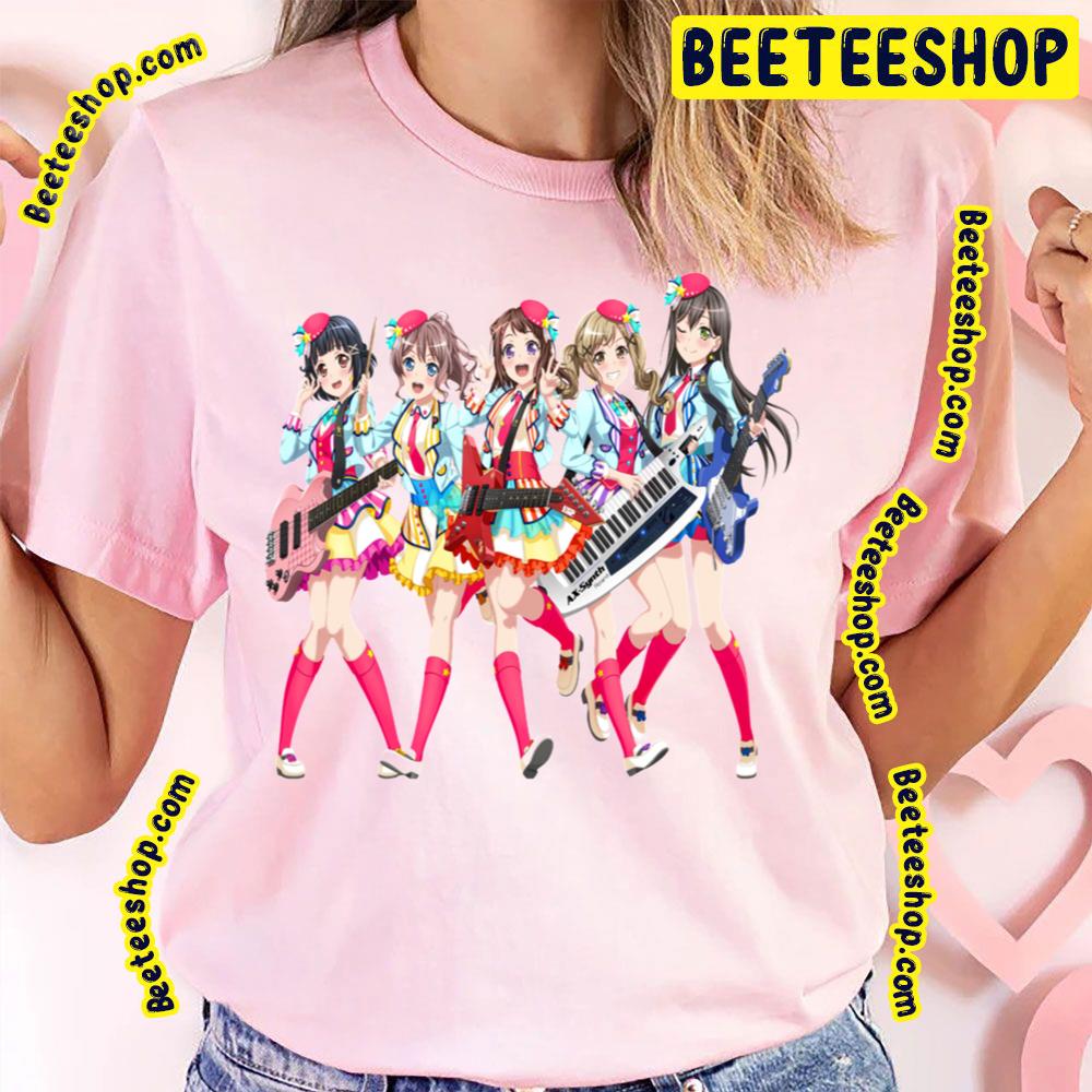 Bang Dream Poppin Party Trending Unisex T-Shirt