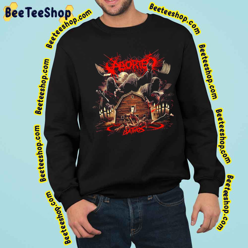 Bathos Blood Art Vintage Retro Aborjourted Trending Unisex Sweatshirt