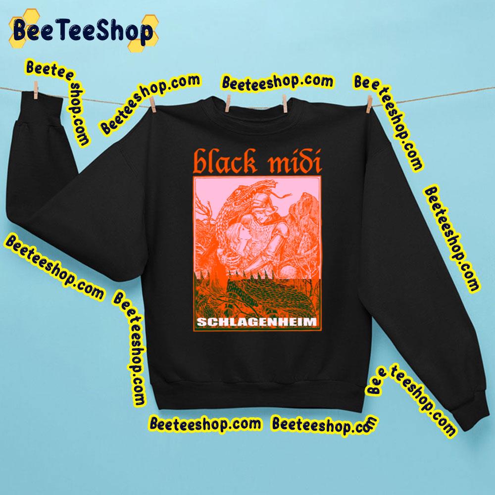 Black Midi Rock Band Schlagenheim Trending Unisex Sweatshirt