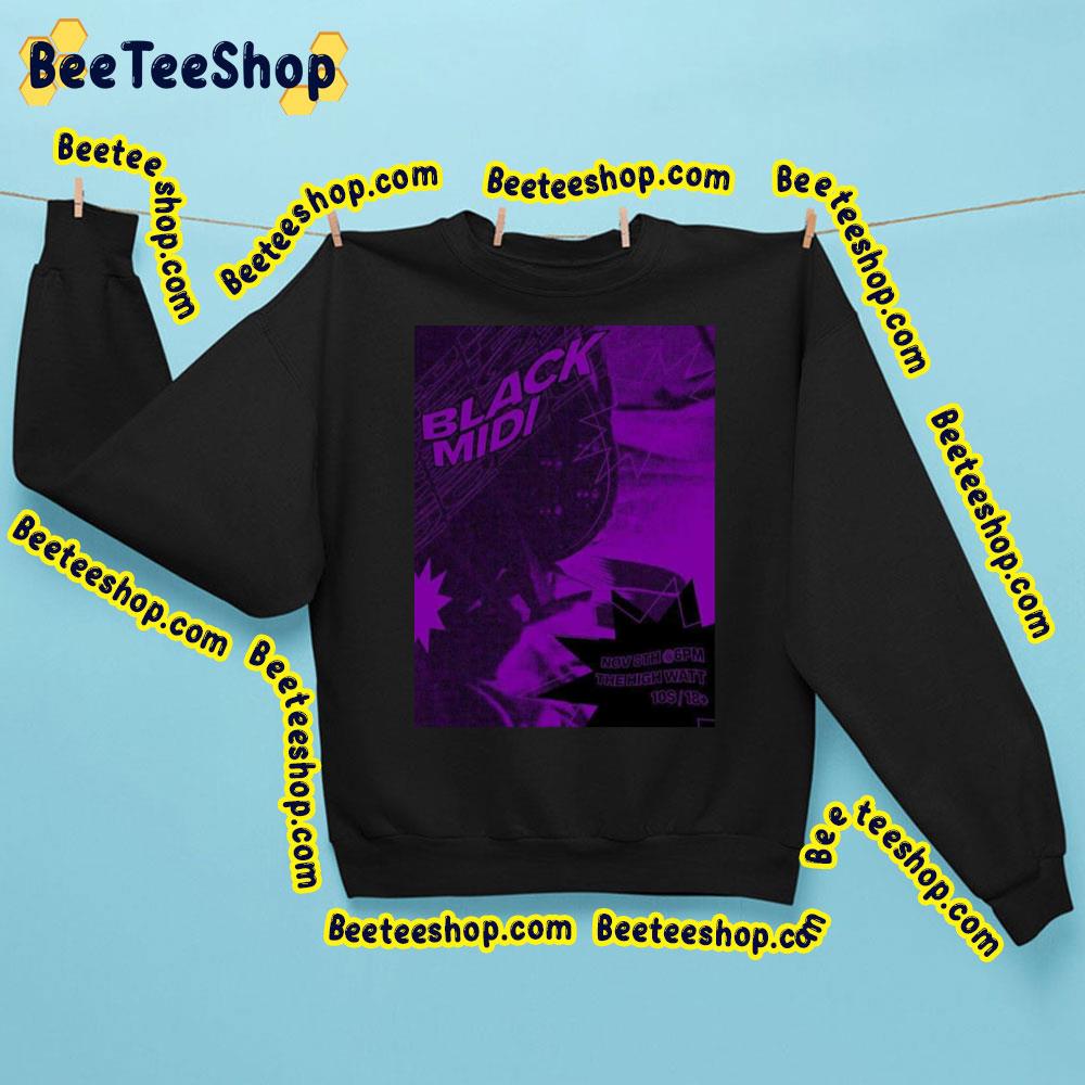 Black Midi Rock Band Trending Unisex Sweatshirt