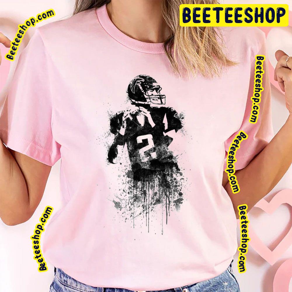 Black White Art Matt Ryan Football Player Trending Unisex T-Shirt