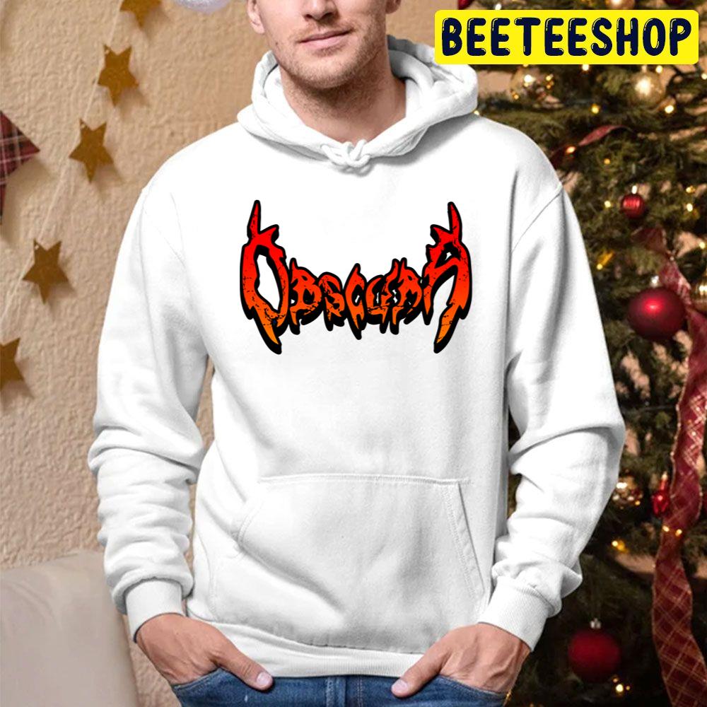 Blood Logo Of Obscura Music Vintage Trending Unisex Hoodie