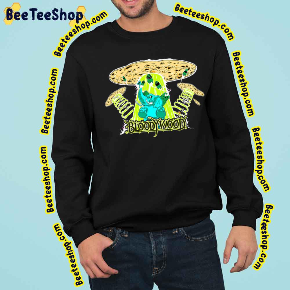 Bloodywood Elephant Ufo Trending Unisex Sweatshirt