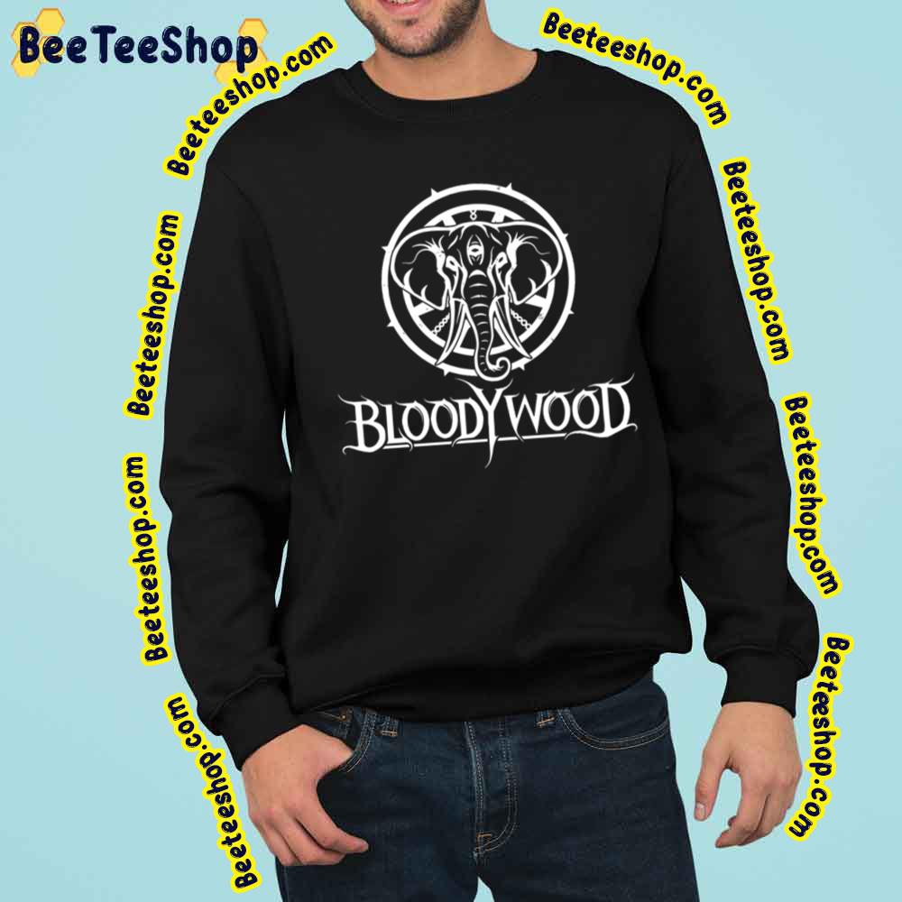 Bloodywood White Logo Trending Unisex Sweatshirt