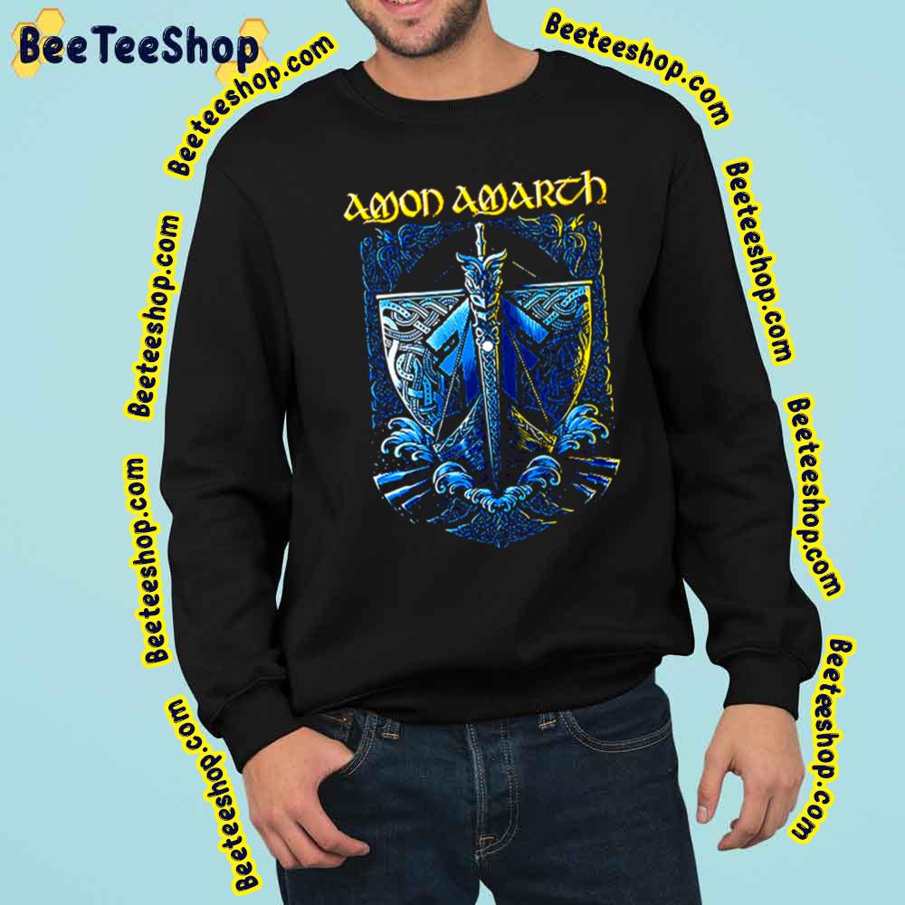 Blue Graphic Art Blade Of Amon Amarth Trending Unisex Sweatshirt