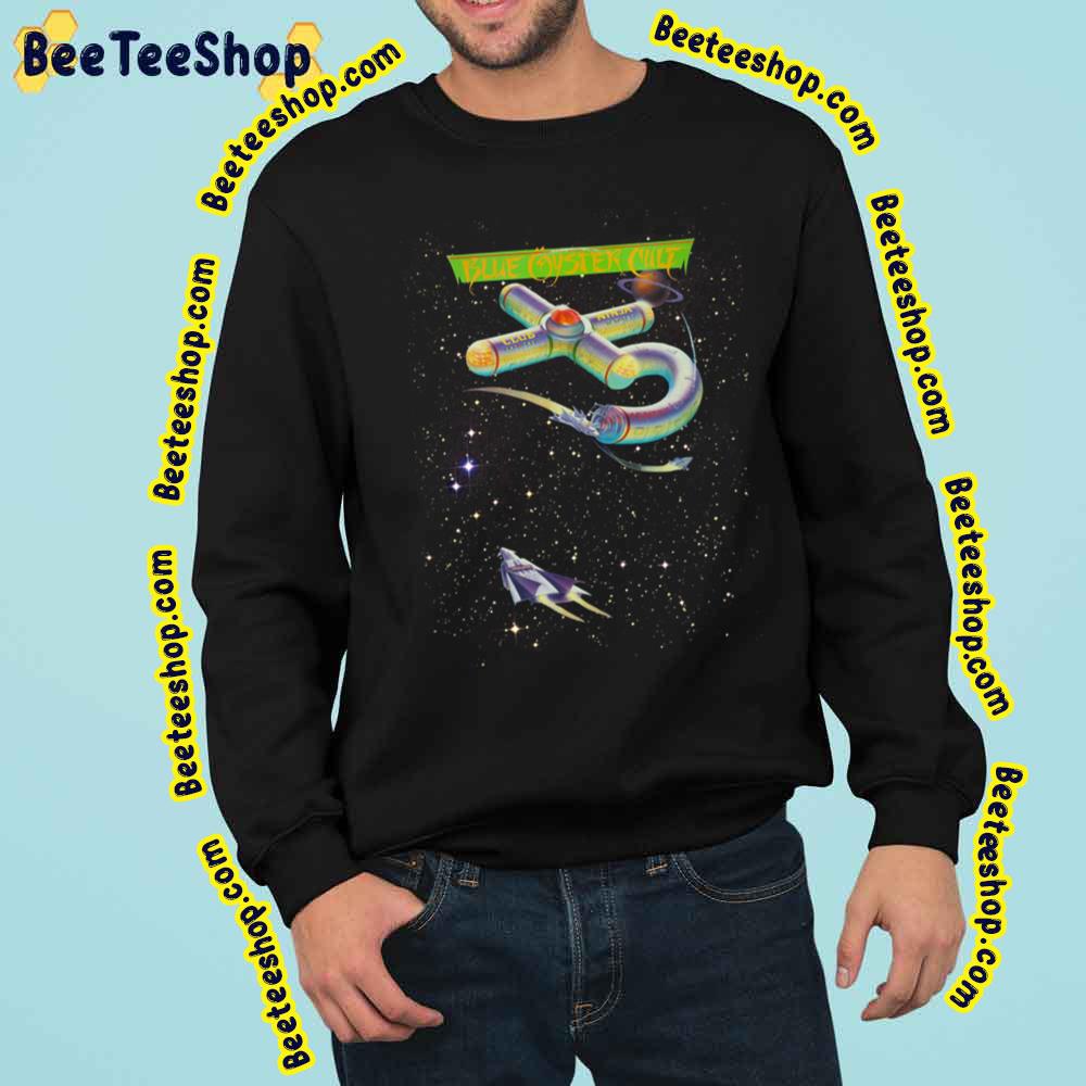 Blue Oyster Cult Band Club Ninja Space Station Trending Unisex Sweatshirt