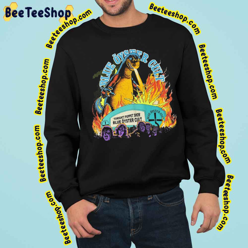 Blue Oyster Cult Band Fire Dragon Trending Unisex Sweatshirt