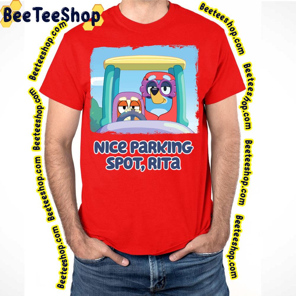 Cheap Nice Parking Spot Bluey Grandma Shirt, Bluey T Shirt For Adults -  Allsoymade