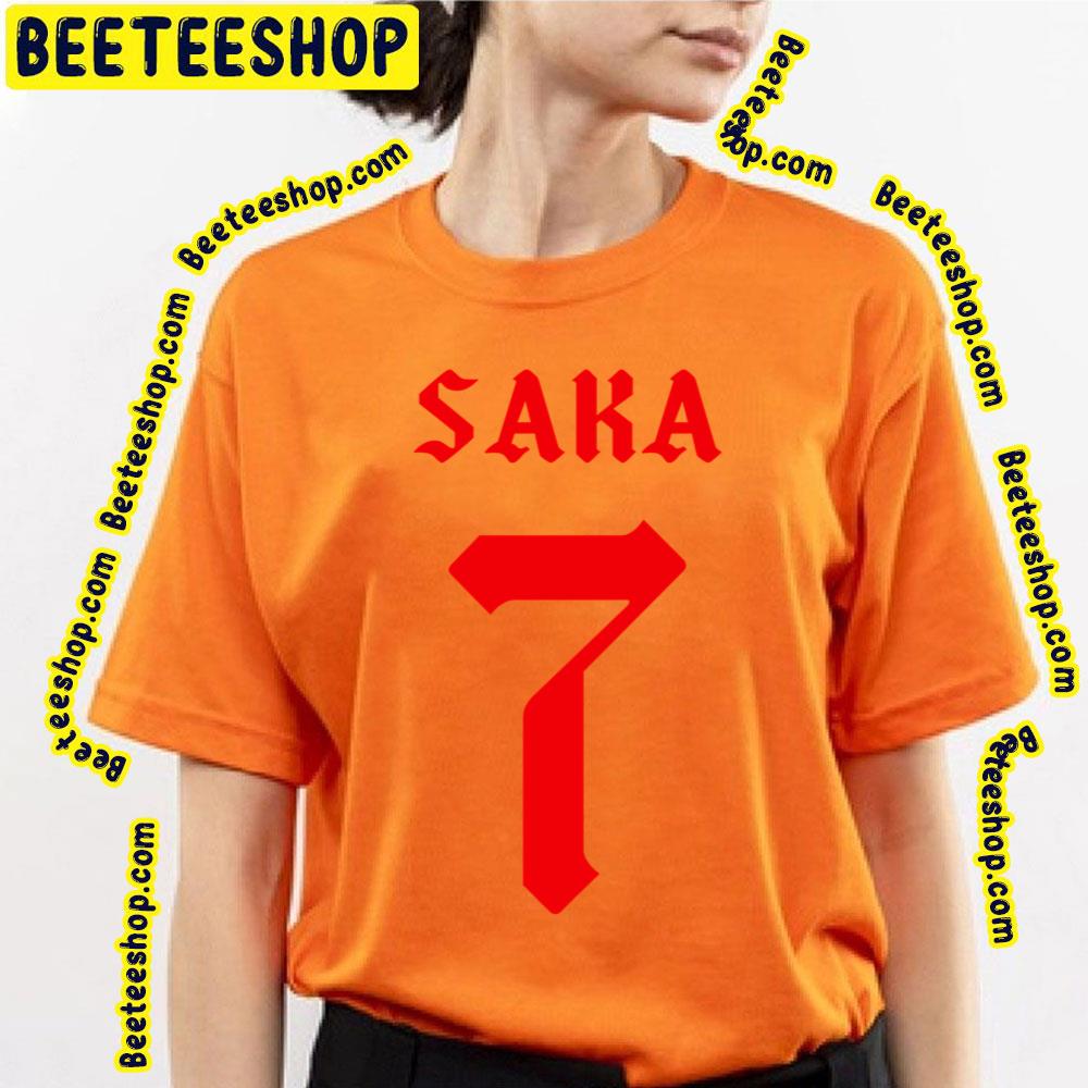 Bukayo Saka Number 7 Trending Unisex T-Shirt