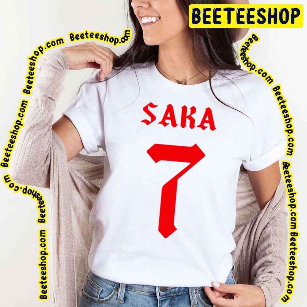 Bukayo Saka Number 7 Trending Unisex T-Shirt