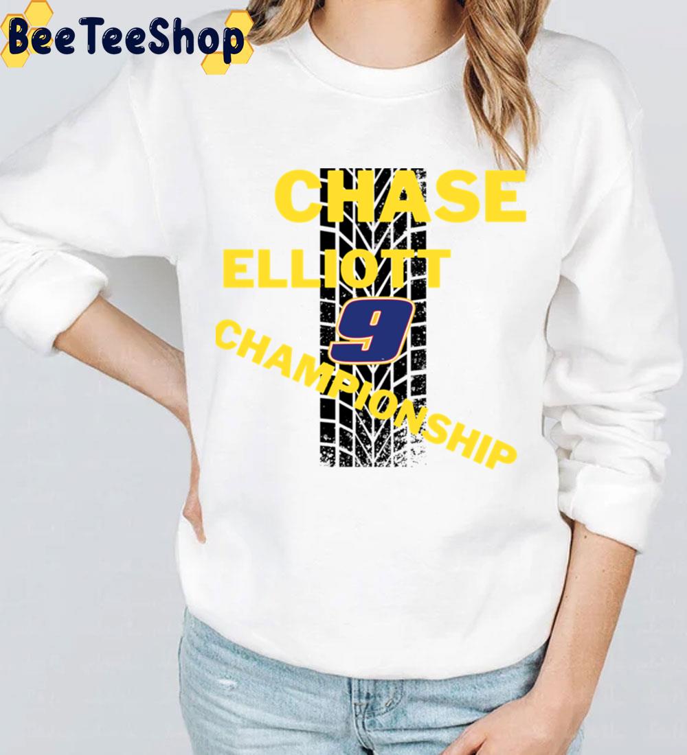 Chase Elliott Racing Championship Retro Vintage Art Trending Unisex Sweatshirt