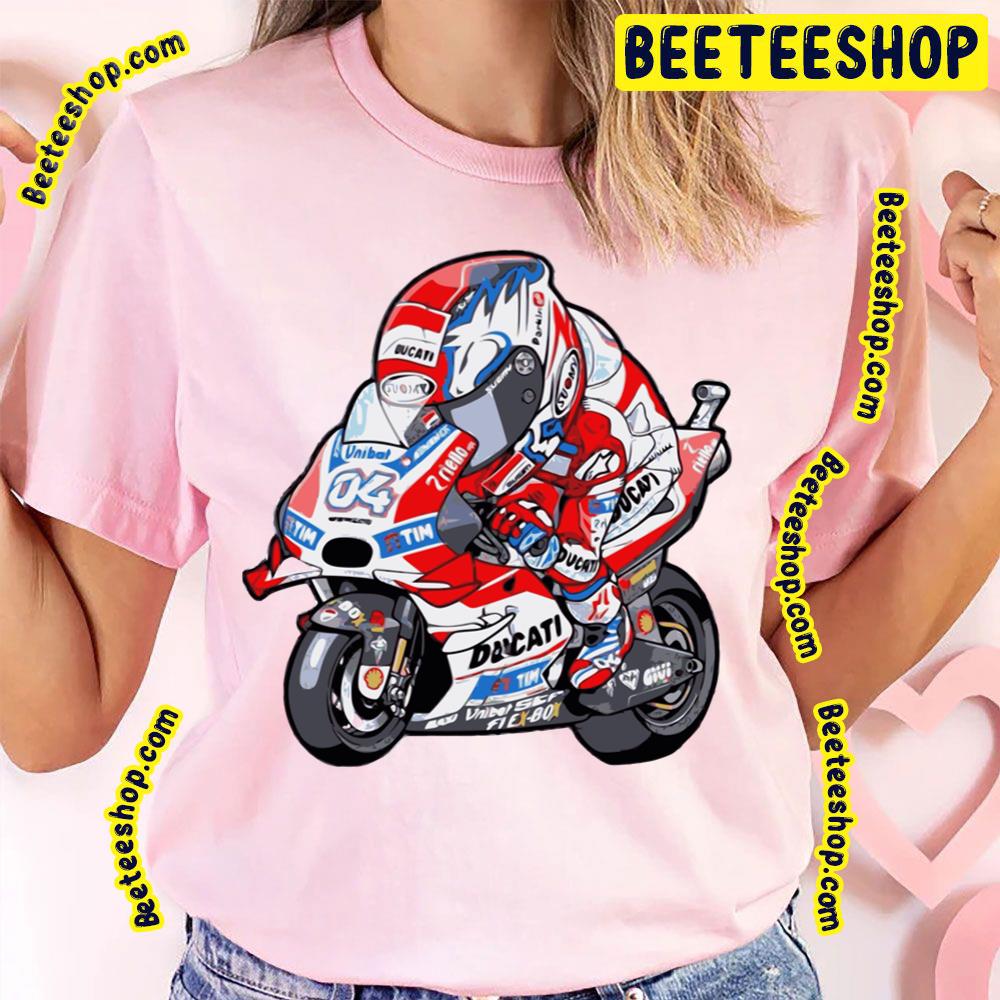 Chibi Cute Andrea Dovizioso Drift Art Trending Unisex T-Shirt