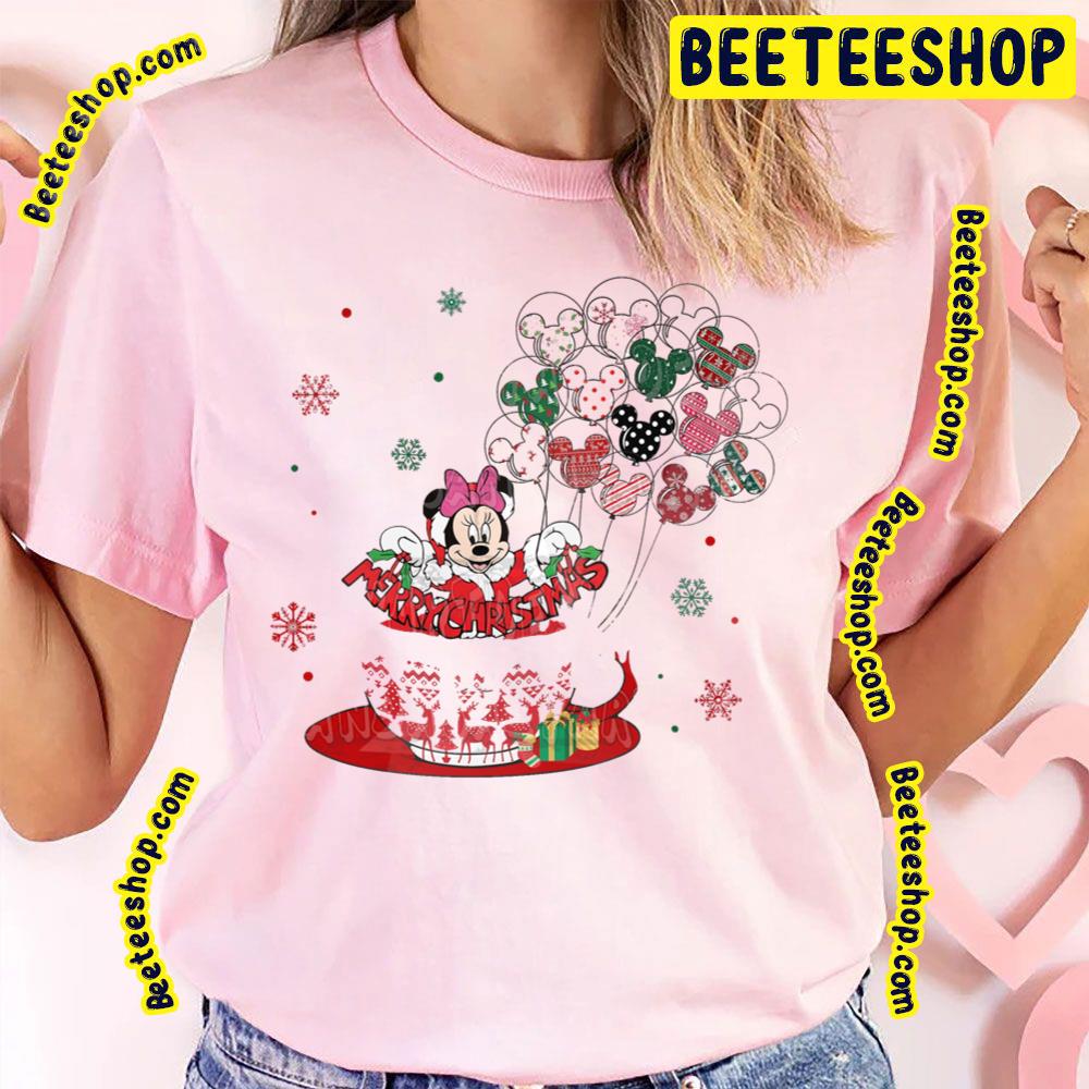 Christmas Minnie Mouse Diseny Trending Unisex T-Shirt