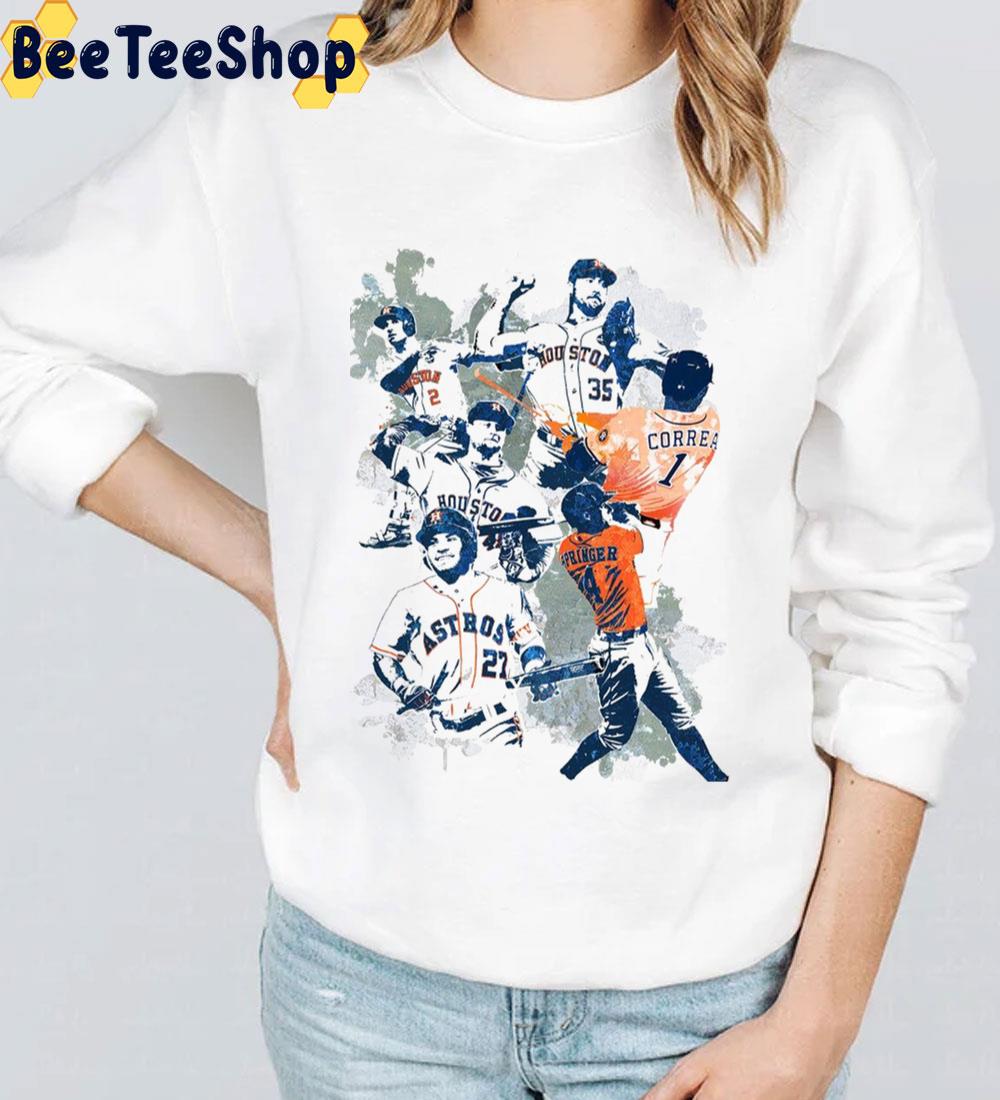 Collage Verlander Justin Graphic Vintage Baseball Trending Unisex Sweatshirt