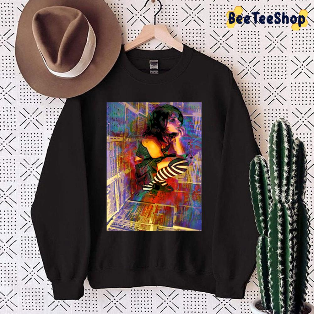 Colour Art Information Overload 80’s Trending Unisex Sweatshirt