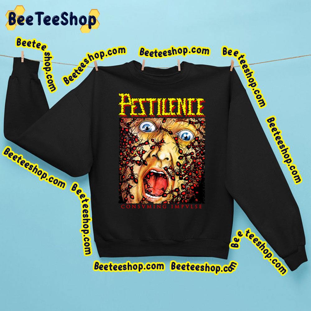 Consuming Impulse Old School Death Metal Pestilence Death Metal Band Trending Unisex Sweatshirt