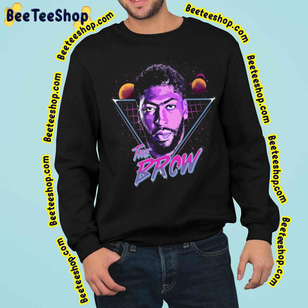 Cool Face Of Anthony Davis The Brow Vintage Basketball Trending Unisex Sweatshirt