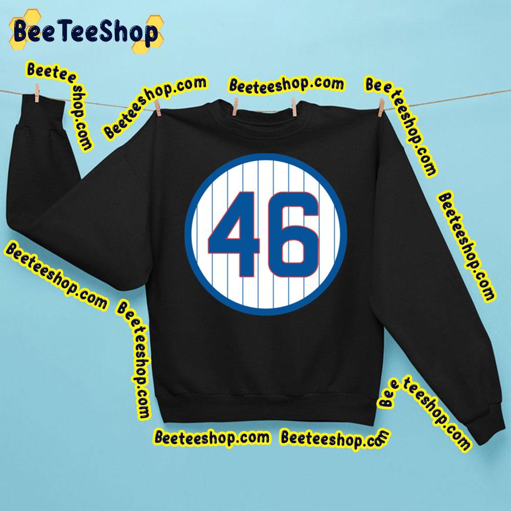 Craig Kimbrel 46 Jersey Number Baseball Trending Unisex Sweatshirt