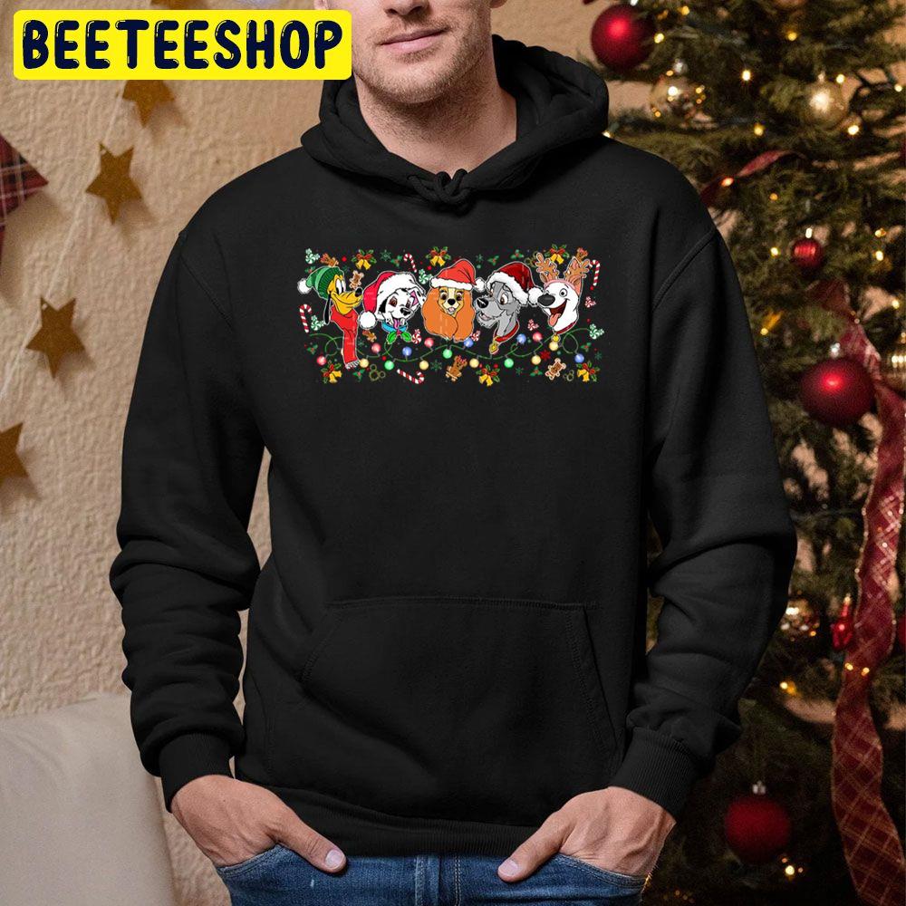 Cute Dog Disney Christmas Trending Unisex Hoodie