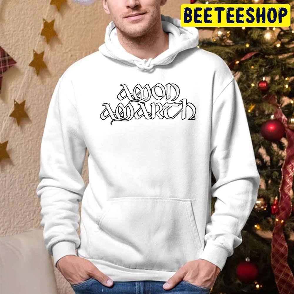 Cute Font Logo Amon Viking Pride Trending Unisex Hoodie