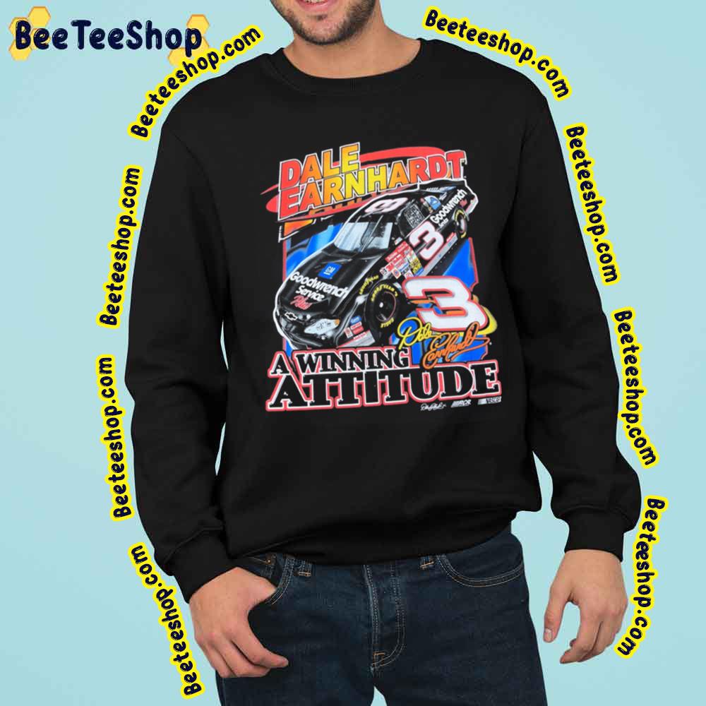 Dale Earnhardt 3 A Winning Attitude Colorful Art Retro Trending Unisex Sweatshirt