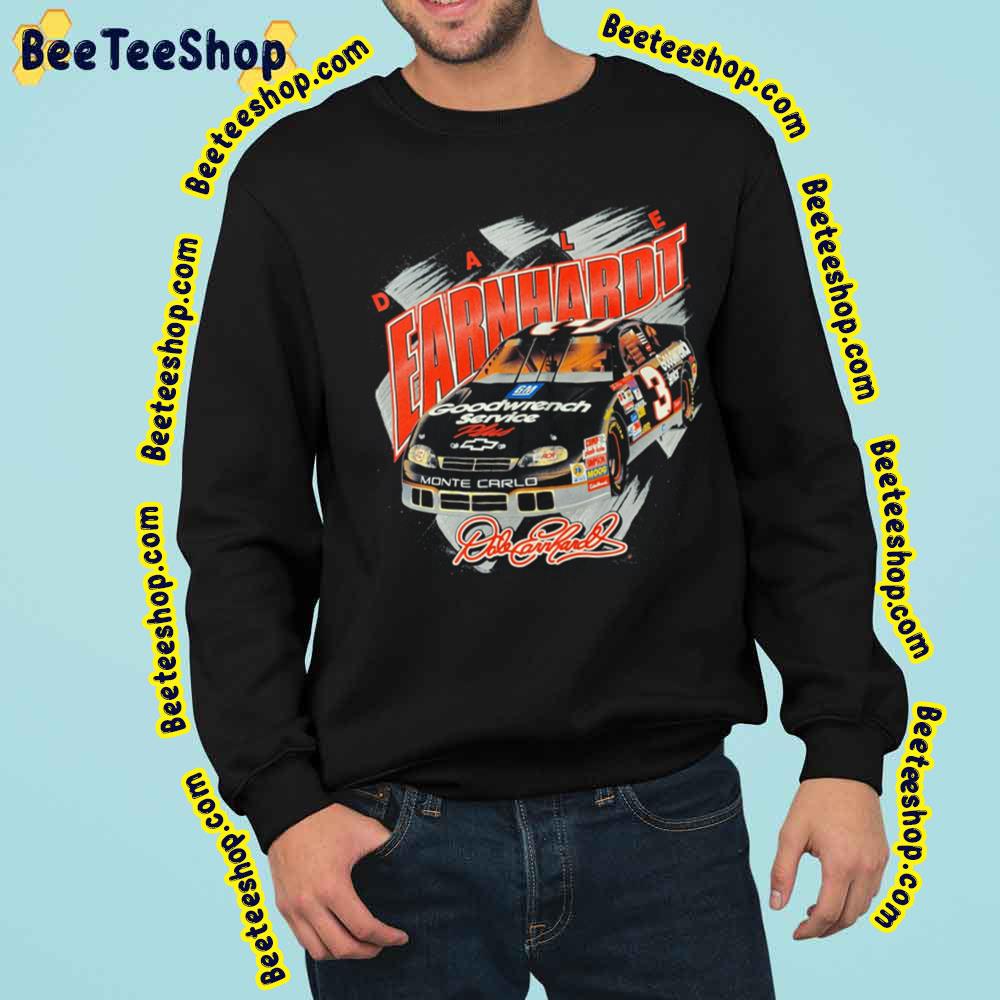 Dale Earnhardt 3 Monte Carlo Vintage Thrift Racing Car Trending Unisex Sweatshirt