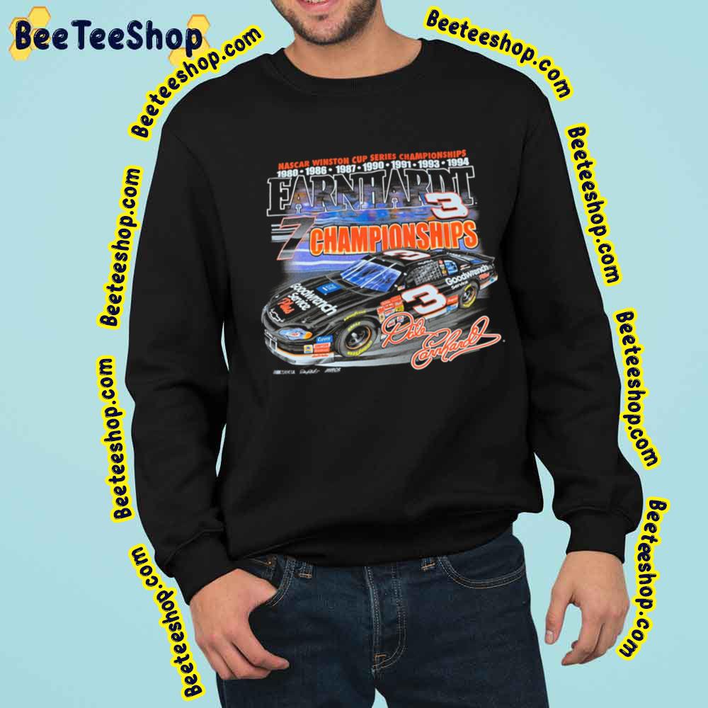 Dale Earnhardt 7 Champions Thrift Vintage Trending Unisex Sweatshirt