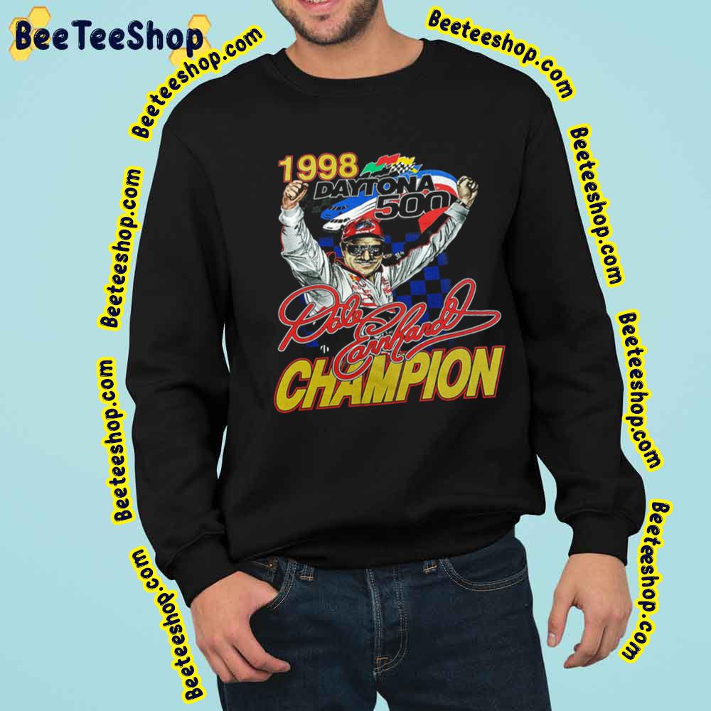 Dale Earnhardt Daytona 98 Champions Thrift Vintage Trending Unisex Sweatshirt