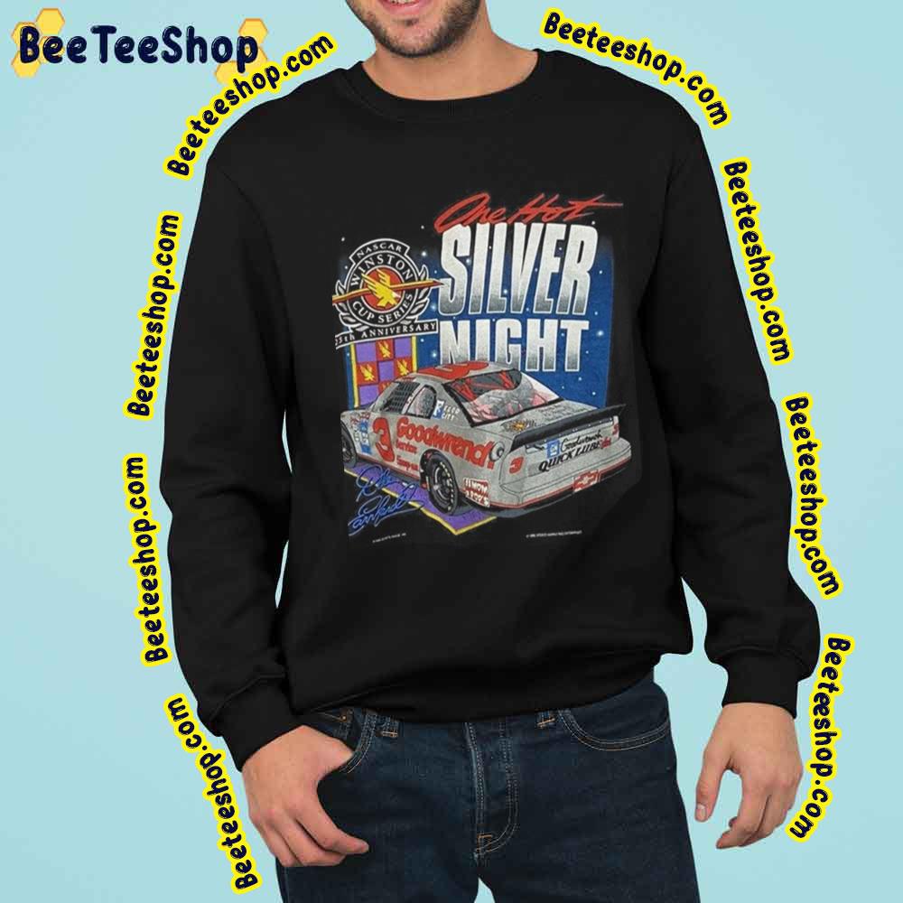 Dale Earnhardt One Hot Silver Night Trending Unisex Sweatshirt