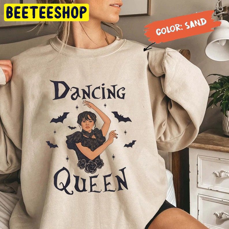 Dancing Queen Jenna Ortega Wednesday The Best Day Of Week Trending Unisex Shirt Beeteeshop