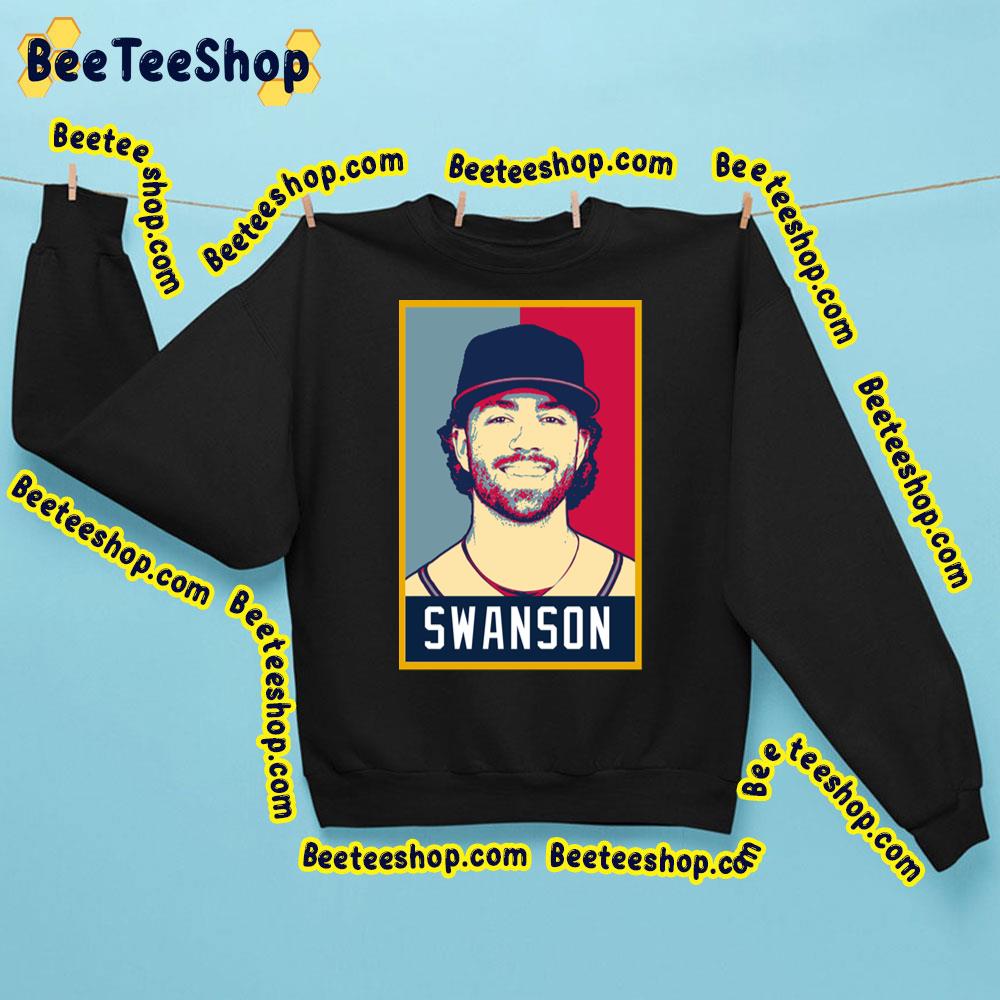 Dansby Swanson Vintage Artwork Baseball Trending Unisex Sweatshirt