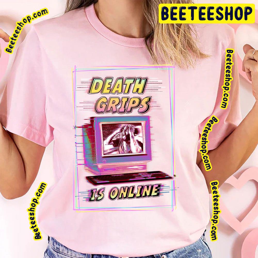 Death Grips Is Online Pink Funny Art Trending Unisex T-Shirt