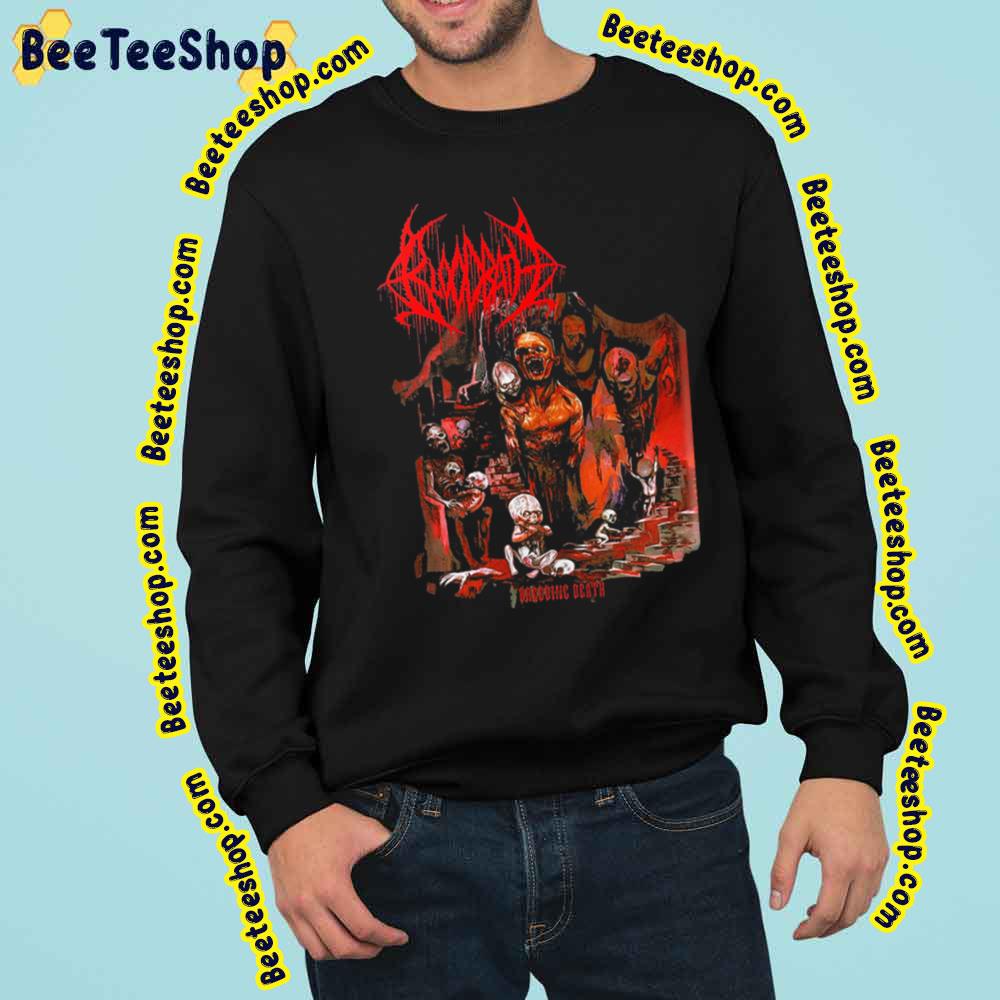 Death Is Coming Art Bloodbath Death Metal Band Music Trending Unisex Sweatshirt