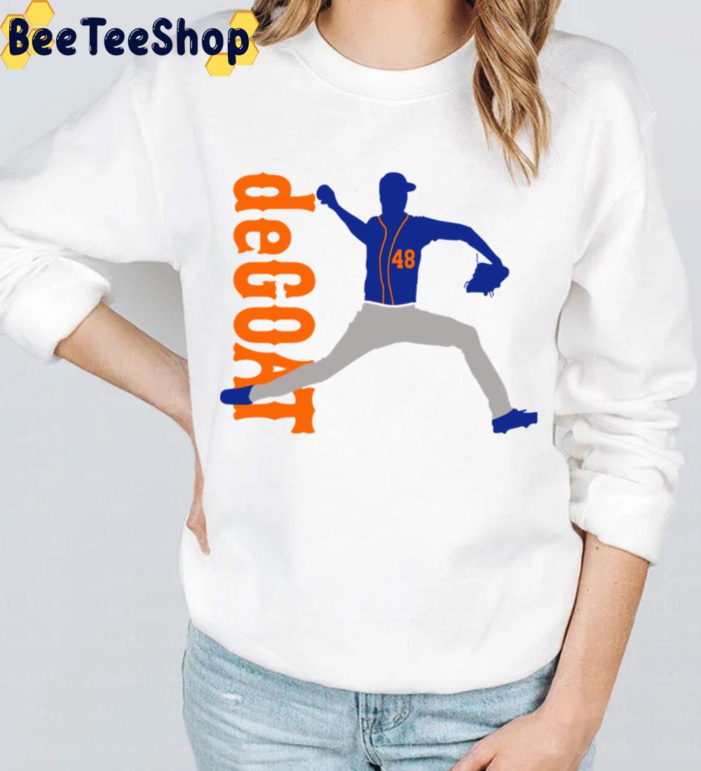 Degoat Jacob Degrom 48 Painting Art For Fans Baseball Trending Unisex Sweatshirt