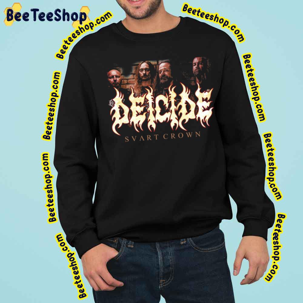 Deicide Band Svart Crown Trending Unisex Sweatshirt