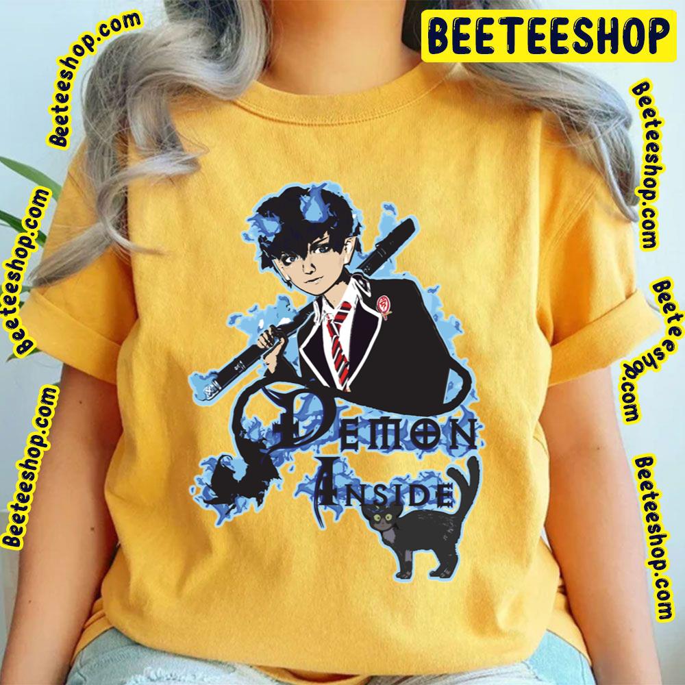 Demon Inside Funny Vintage Retro Art Anime Trending Unisex T-Shirt -  Beeteeshop