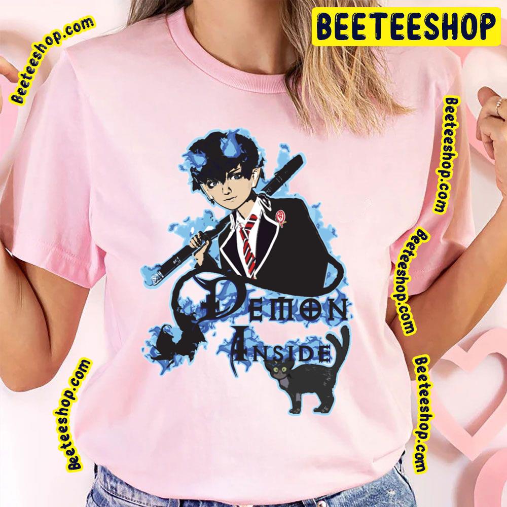 Demon Inside Funny Vintage Retro Art Anime Trending Unisex T-Shirt -  Beeteeshop