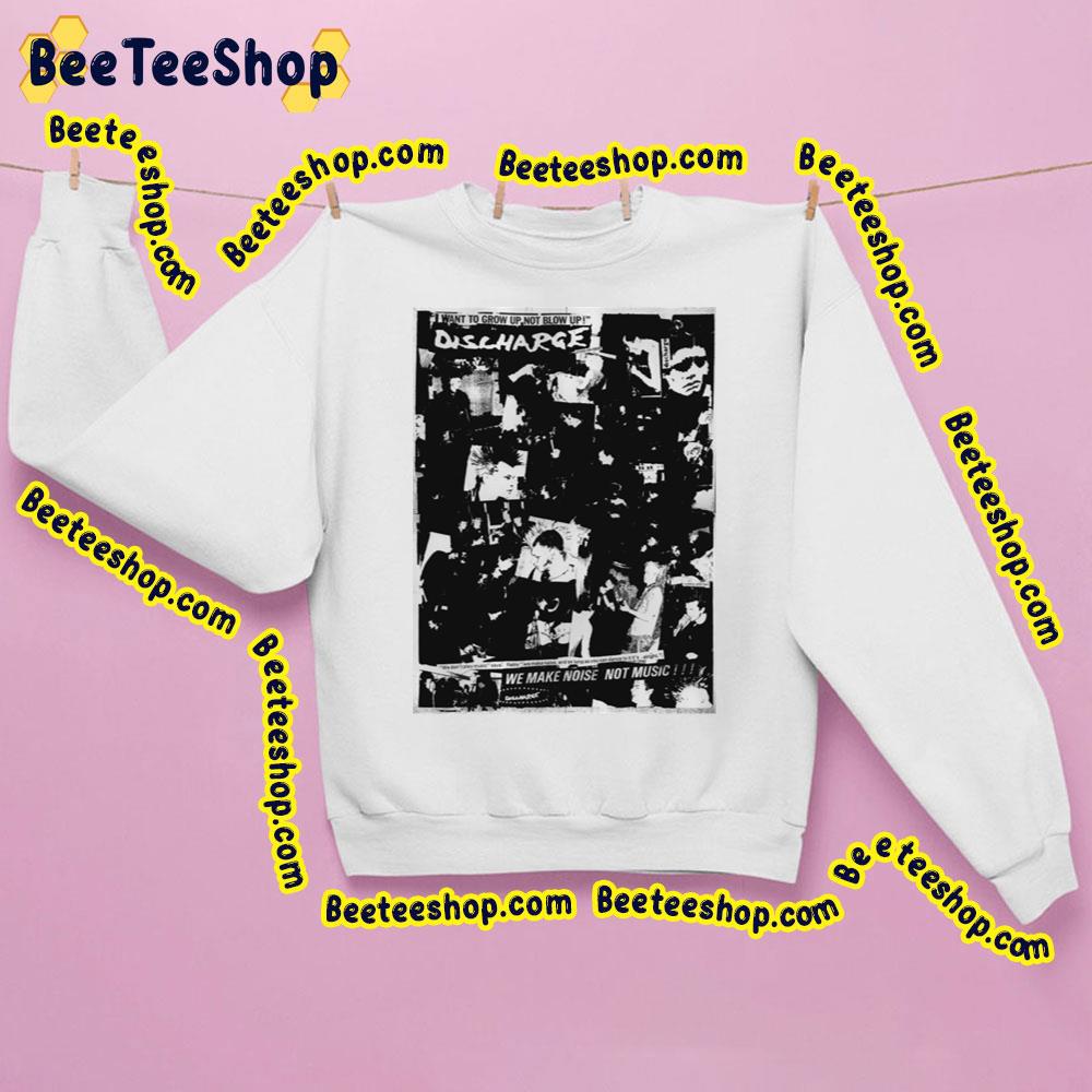 Discharge Punk Allied Displaced Trending Unisex Sweatshirt - Beeteeshop