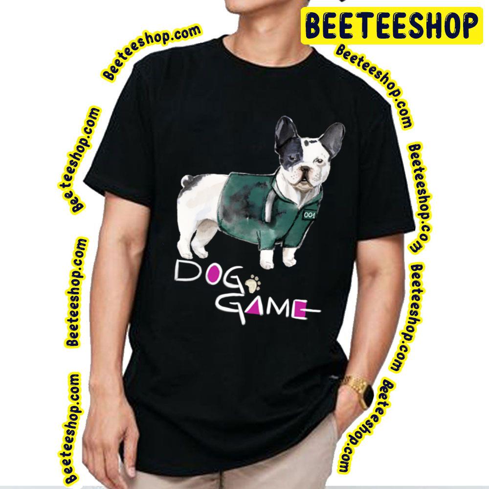 Dog Game Bull Dog Water Color Art Funny Squid Game Trending Unisex T-Shirt